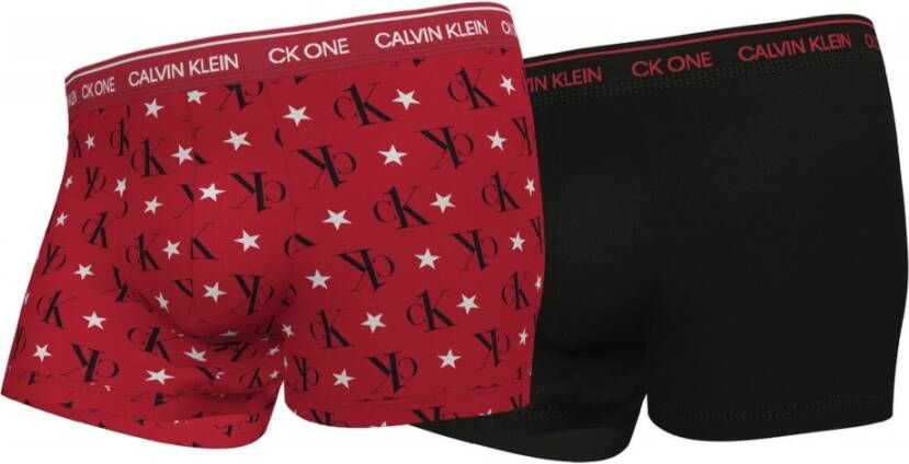 Calvin Klein Pack de Boxers Trunk 2Pk , Rood, Heren