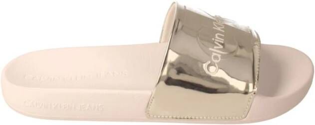 Calvin Klein Slippers Grijs Dames