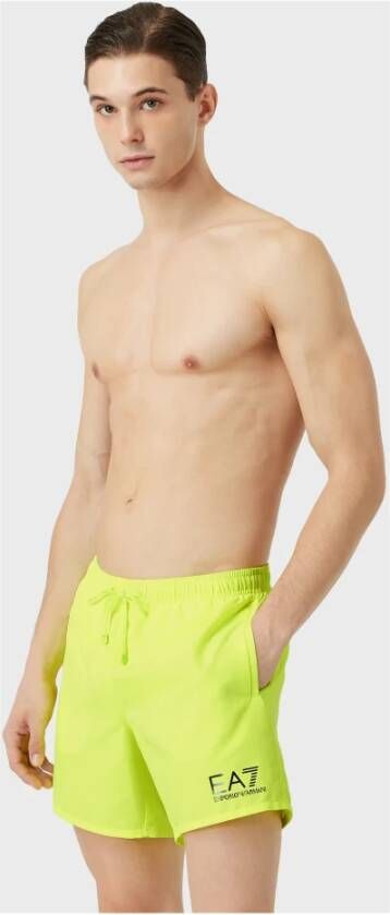 Emporio Armani EA7 Zwembroeken Geel Heren