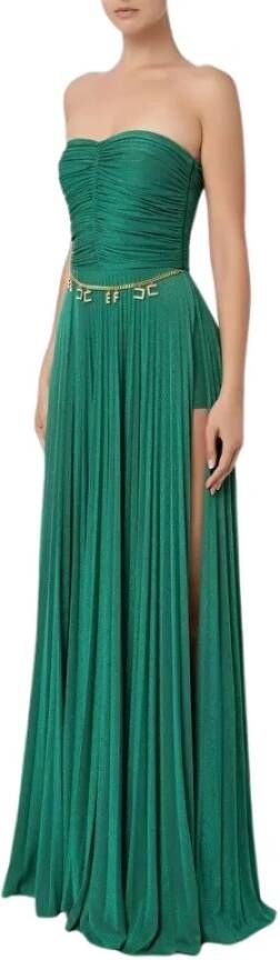 Elisabetta Franchi Gelegenheidsjurk , Groen, Dames