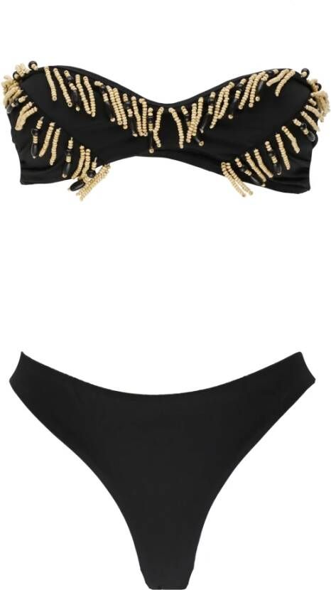 F**k Bikini's Zwart Dames