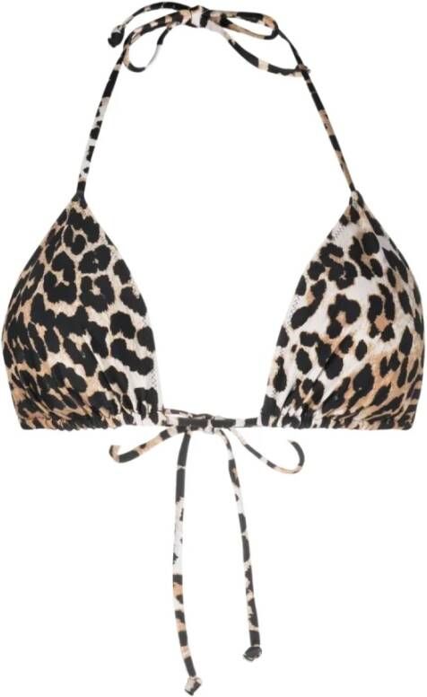 Ganni Recycled Printed Core , Zwart, Dames