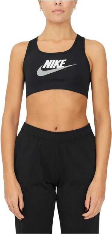 Nike Sport BH Swoosh Medium Support Non Padded Graphic Sports Bra
