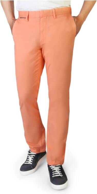 Tommy Hilfiger Trousers Mw0Mw13299 , Oranje, Heren