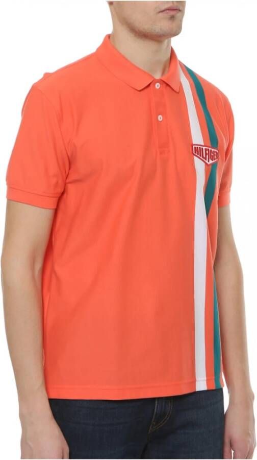 Tommy Hilfiger Polo's Oranje Heren
