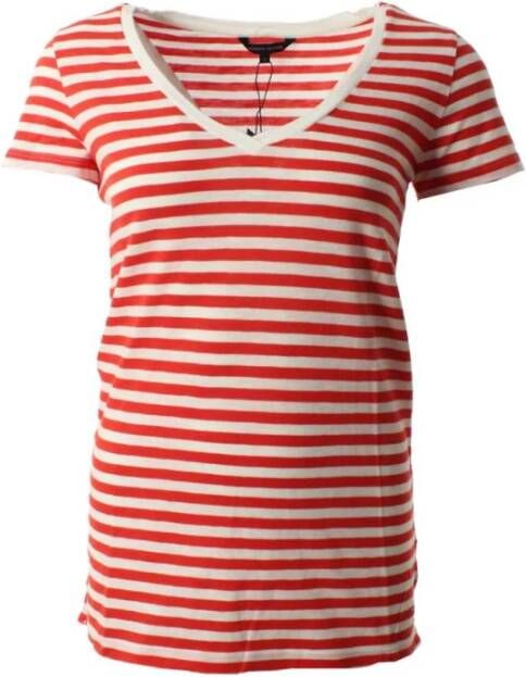 Tommy Hilfiger T shirts Rood Dames