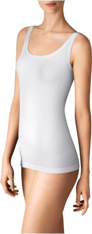 Wolford Sleeveless Tops , Wit, Dames