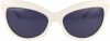 Balenciaga Bb0217S 004 Sunglasses , Wit, Dames online kopen