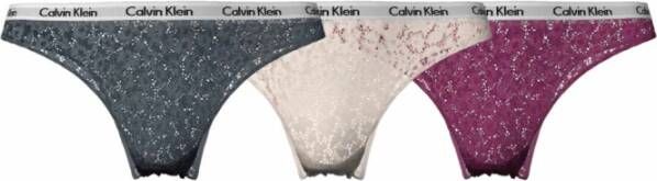Calvin Klein Hipsters Roze Dames