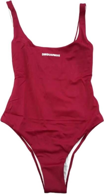 Dsquared2 One piece , Rood, Dames