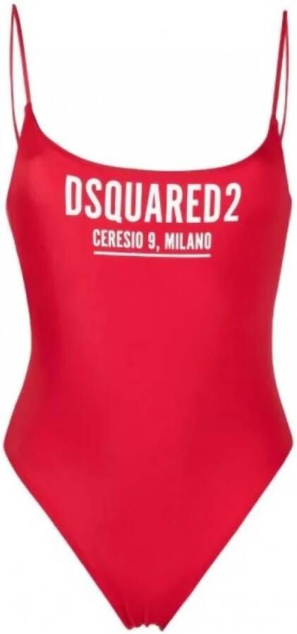 Dsquared2 Zwemkleding , Rood, Dames