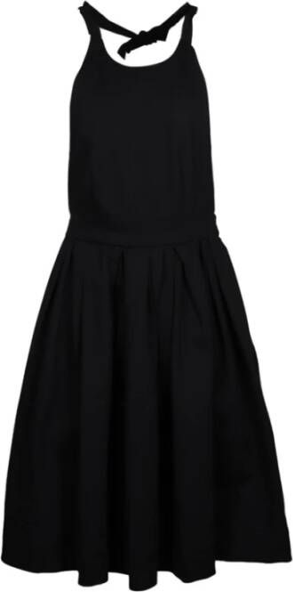 Prada Jurk met haltertop , Zwart, Dames