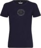 Tommy Hilfiger Shirt met ronde hals REGULAR TH CRYSTAL C NK TEE SS online kopen