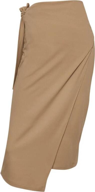 Wolford Midi Skirts , Beige, Dames