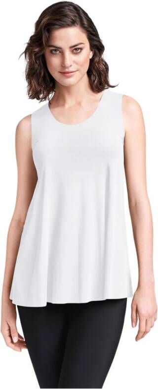 Wolford Sleeveless Tops , Wit, Dames