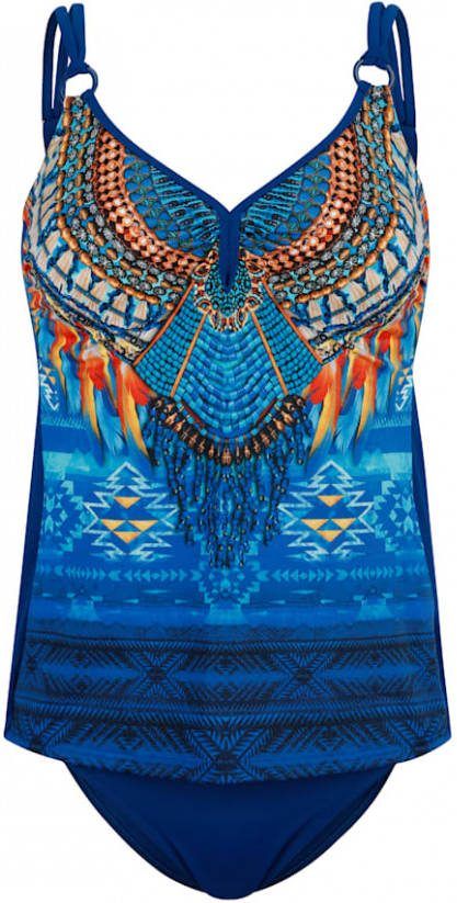 SUNFLAIR Tankini van duurzame materialen Blauw