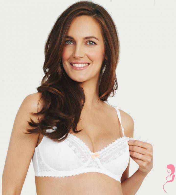 Amoralia Borstvoedingsbh/Positiebh White