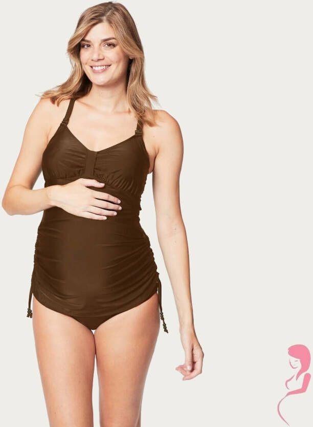 Cake Lingerie Rosewater Positie/BorstvoedingsTankini Shake Chocolate
