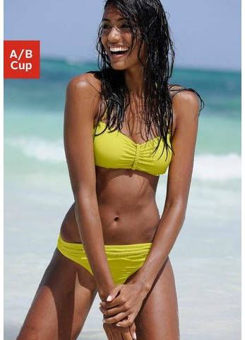 Buffalo Bandeau bikinitop Happy met gevlochten detail