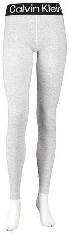 Calvin Klein gemeleerde legging met logo grijs