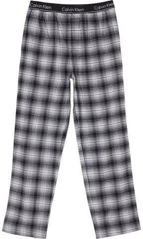Calvin Klein Pyjamabroek met logoband en ruitdessin