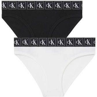 Calvin Klein Slip met logoprint bij de band(Set van 2 )