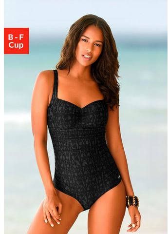 Lascana Badpak in stijlvol design met een modellerend effect