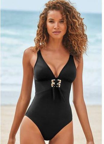 Lascana Badpak met gouden details