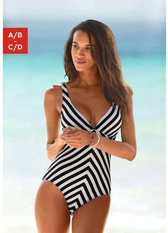 Lascana Badpak Scandal, met streepdesign