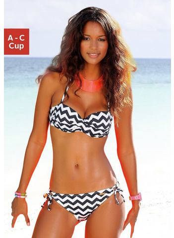 Lascana Bandeau bikinitop Grace in trendy design