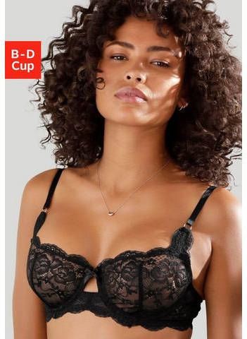 Lascana Beugel bh Guilietta stijlvol van transparante kant in gebloemde look