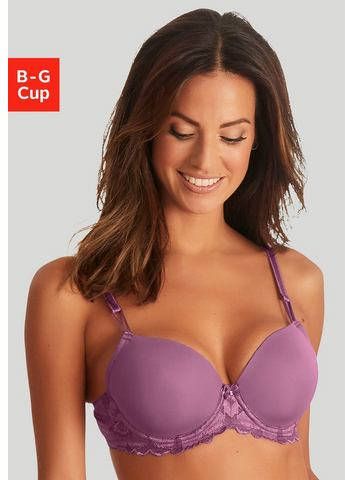 Lascana Beugel bh Mably met gebloemde kant