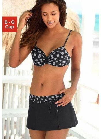 Lascana Beugelbikini met een eenvoudige lus tussen de cups