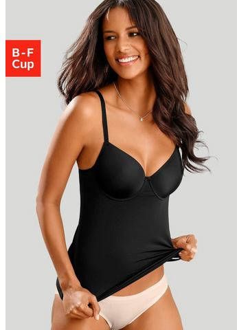 Lascana Bh hemd met steuncups Invisible Pink met spacer cups