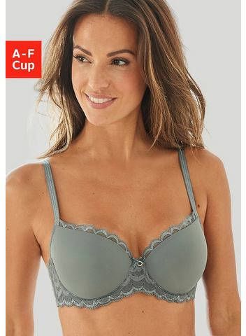 Lascana Bh met steuncups Evita met fijne kanten rand