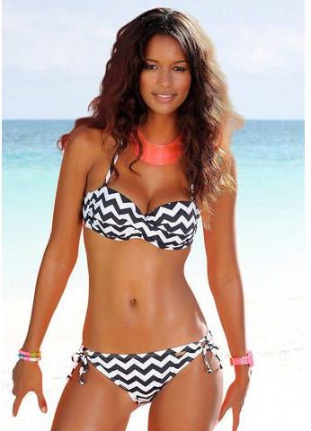 Lascana Bikinibroekje Grace met bindstrikjes opzij