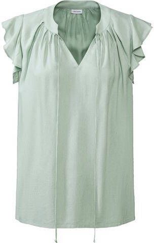 Lascana Blouse zonder sluiting met ruchemouwtjes