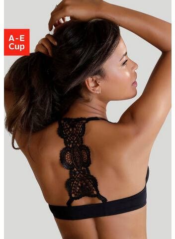 Lascana Push up bh ALICIA met borduurmotief achter