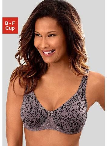 Nuance T shirt bh met beugel en bredere bandjes