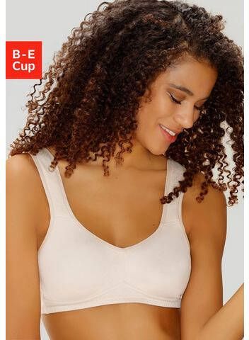 Nuance T shirt bh zonder beugels met naadloos voorgevormde cups