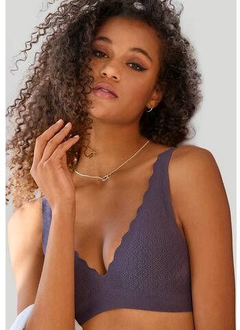 Sloggi Bralette bh Zero Feel Lace met niets aan gevoel, zonder beugels