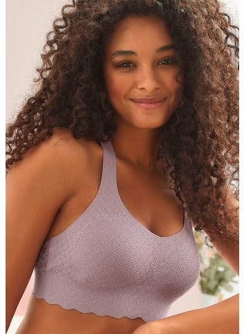 Sloggi Bralette bh Zero Feel Lace Top van elastische kant