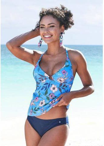 s.Oliver RED LABEL Beachwear Tankinitop Maya met achter afneembare bandjes