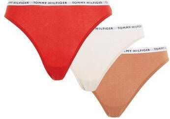 Tommy Hilfiger Underwear Bikinibroekje met logo op de tailleband(set, 3 stuks, Set van 3 )