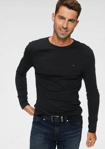 TOMMY JEANS Shirt met lange mouwen TJM ORIGINAL RIB LONGSLEEVE TEE