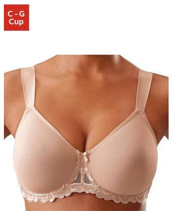TRIUMPH minimizer BH 'Modern Finesse W01' met naadloos voorgevormde cups