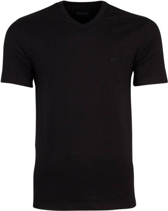 Hugo Boss Magliette intime scollo V confezione da tre T Shirt 50325389 , Zwart, Heren
