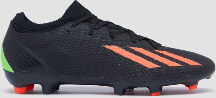 Adidas X Speedportal.3 Firm Ground Voetbalschoenen Core Black/Solar Red/Team Solar Green Dames
