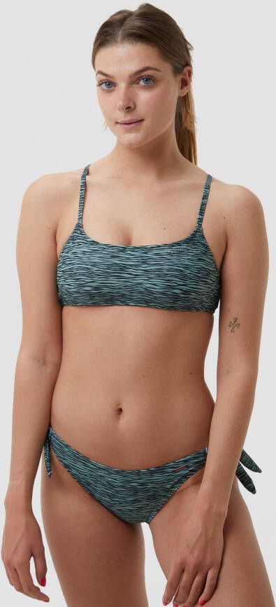 Protest prt mix elif bikinitop groen/grijs dames