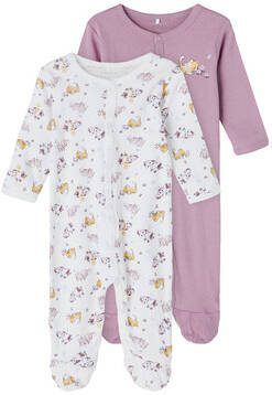 Name It Slaaponesie Met voetje(set, 2 delig )